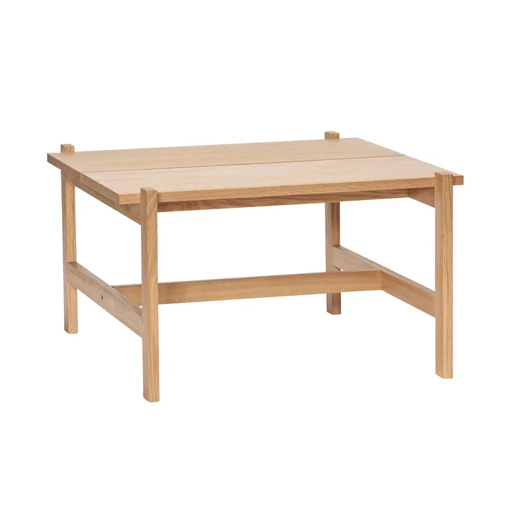 Hübsch Interior - Dash Couchtisch, 80 x H 47 cm, Eiche natur