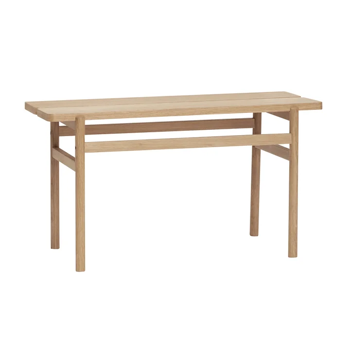 Hübsch Interior - Split Couchtisch, 120 x H 45 cm, Eiche natur