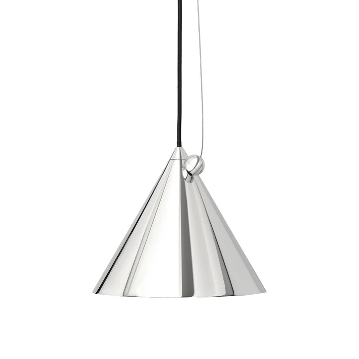 Tom Dixon - Pose LED Pendelleuchte, Ø 25 cm, silber