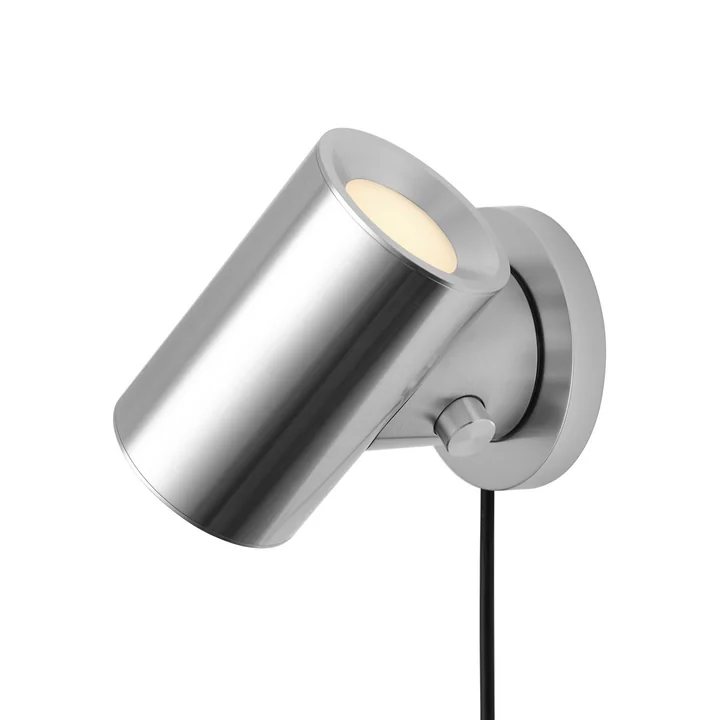 Muuto - Beam LED Wandleuchte, Aluminium poliert