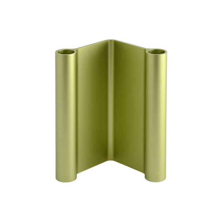 Muuto - Pair Kerzenhalter, H 18 cm, grün