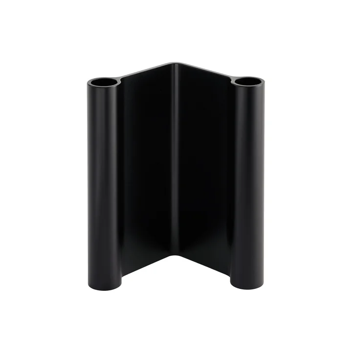 Muuto - Pair Kerzenhalter, H 18 cm, schwarz