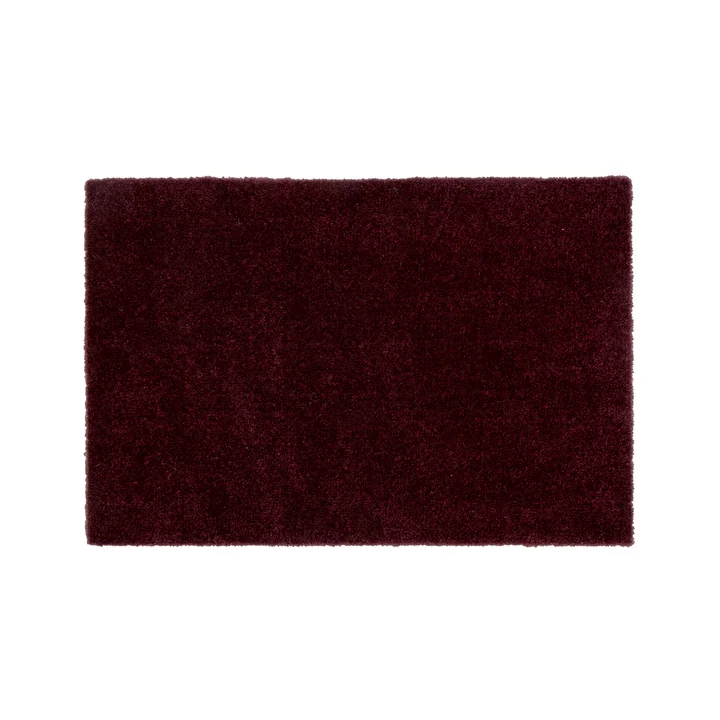 tica copenhagen - Fussmatte, 40 x 60 cm, Unicolor bordeaux