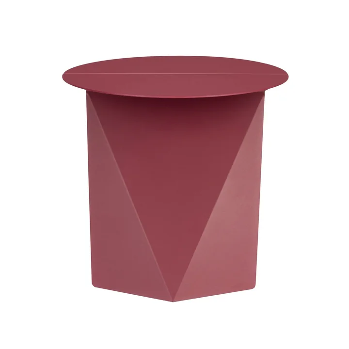 Zuiver - Foldy Beistelltisch, klappbar, marsala red