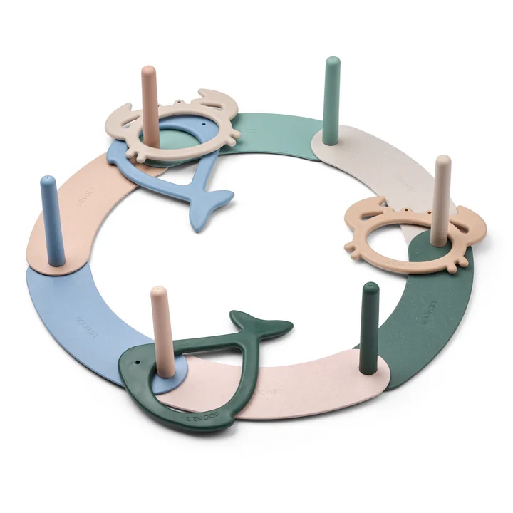 LIEWOOD - Noova Ringwurfspiel, peppermint multi mix