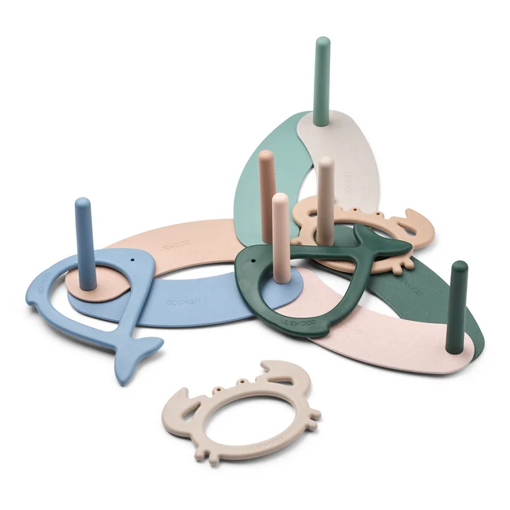 LIEWOOD - Noova Ringwurfspiel, peppermint multi mix