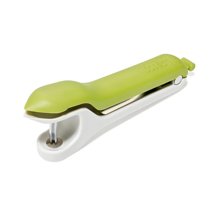 Joseph Joseph - Tweezy 2-in-1 Entkerner, stone / green