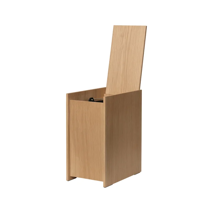 Ferm Living - Sama Abfalleimer, H35 cm, Eiche