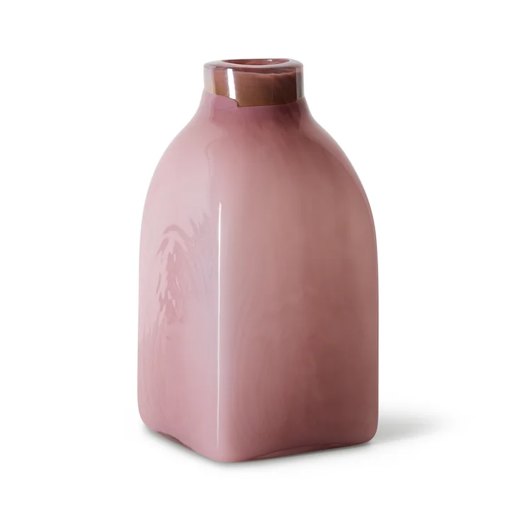 HKliving - Atelier Glasvase, large, pink