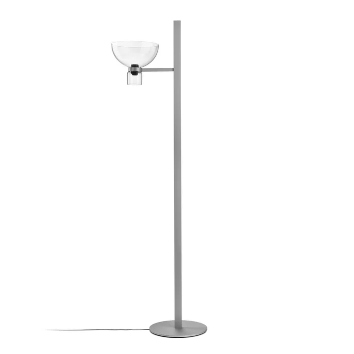 Flos - Nocturne Stehleuchte F1 Schale, silber
