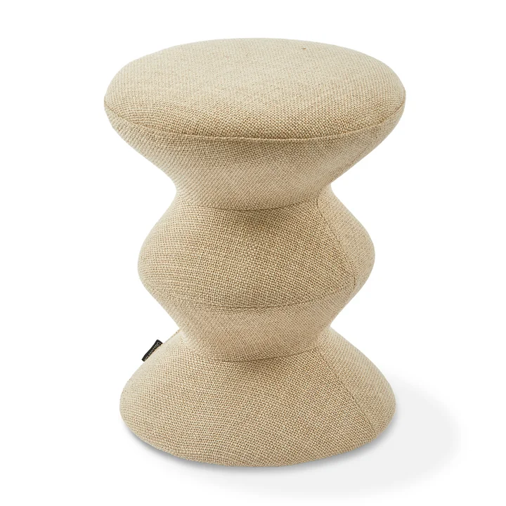 POLSPOTTEN - Zig Zag Hocker Soft, beige