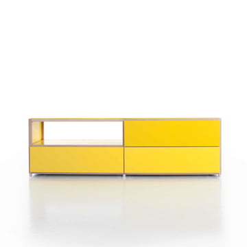 Flötotto - ADD Lowboard, 3 Schubladen, gelb - Beispiel