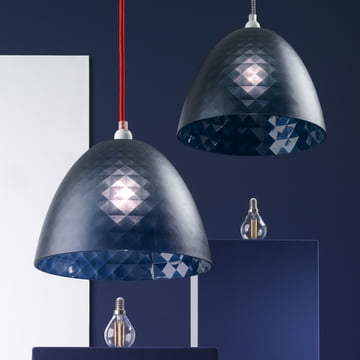 Der Koziol - Stella Silk Lampenschirm zu mehreren gehängt