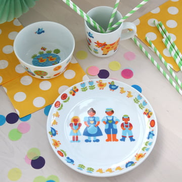 Kindergeschirr Bauernhof (3-tlg.) von byGraziela