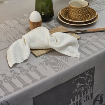H.C. Andersen Tischdecke, zink von Georg Jensen Damask