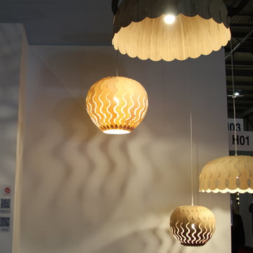 Belle Pendelleuchte von David Trubridge