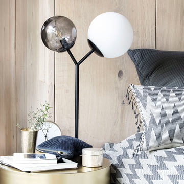 Twice Tischleuchte H 42 cm von House Doctor in schwarz