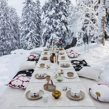 Die Winter 2020 Kollektion von Marimekko im weissen Winter-Wunderland