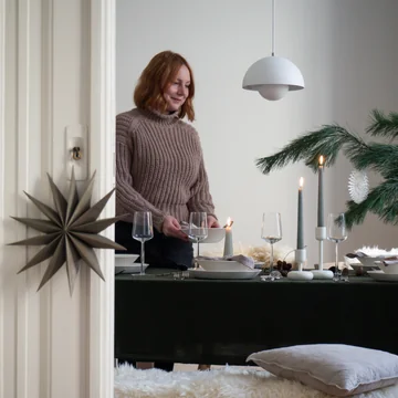 Iittala - Nappula Kerzenständer, weiss