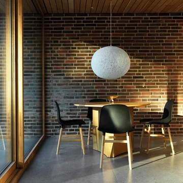 Normann Copenhagen - Act Pendelleuchte Ø 60 cm, weiss