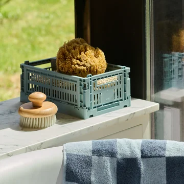 HAY - Colour Crate S Korb-Set recycled