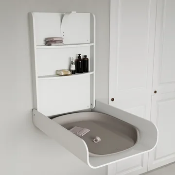 Sebra - Wand-Wickeltisch, weiss