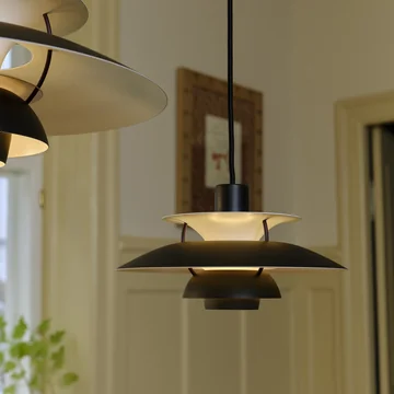 Louis Poulsen - PH 5 Mini Pendelleuchte, schwarz (Black Edition 2025)