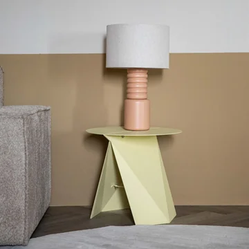 Zuiver - Foldy Beistelltisch, klappbar, lemon