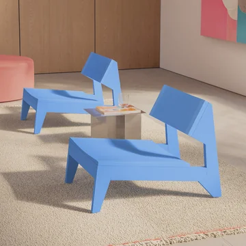 OUT Objekte unserer Tage - Schulz Lounge Chair, himmelblau