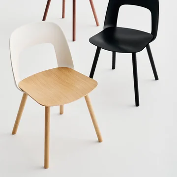 HAY - Layout 122 Stuhl, Eiche / cremeweiss