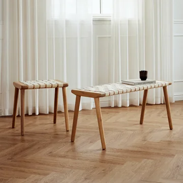 Andersen Furniture - Seat Bank und Hocker, Eiche