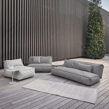 Blomus - Stay Outdoor 2-Sitzer und 3-Sitzer Sofa, stone