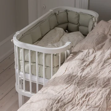 Sebra - Beistellbett, weiss
