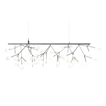 Moooi - Heracleum III Linear Pendelleuchte, nickel