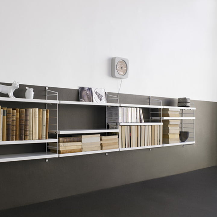 Kleines Pocket Wandregal von String