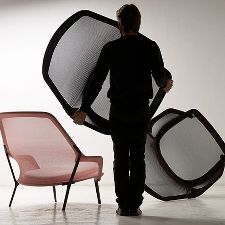 Slow Chair & Ottoman von Vitra