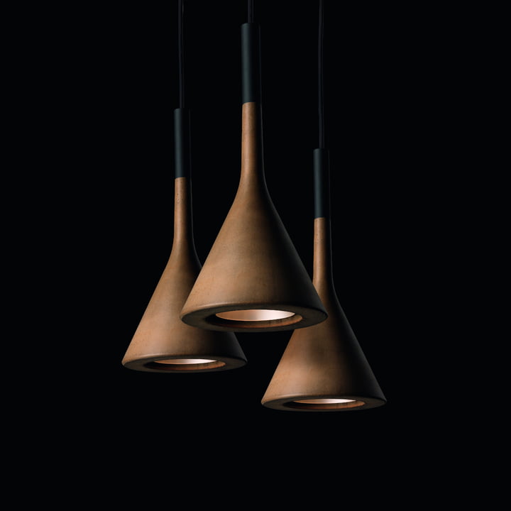 Foscarini - Aplomb Pendelleuchte braun, Trio