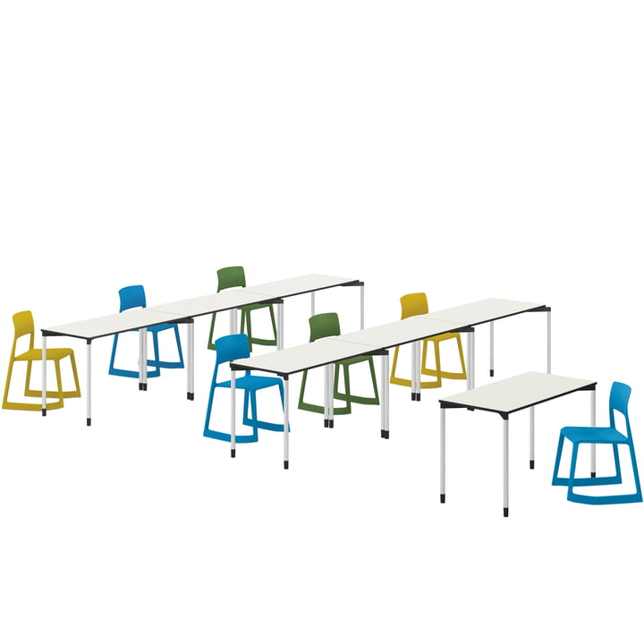 Map Table von E. Barber & J. Osgerby für Vitra