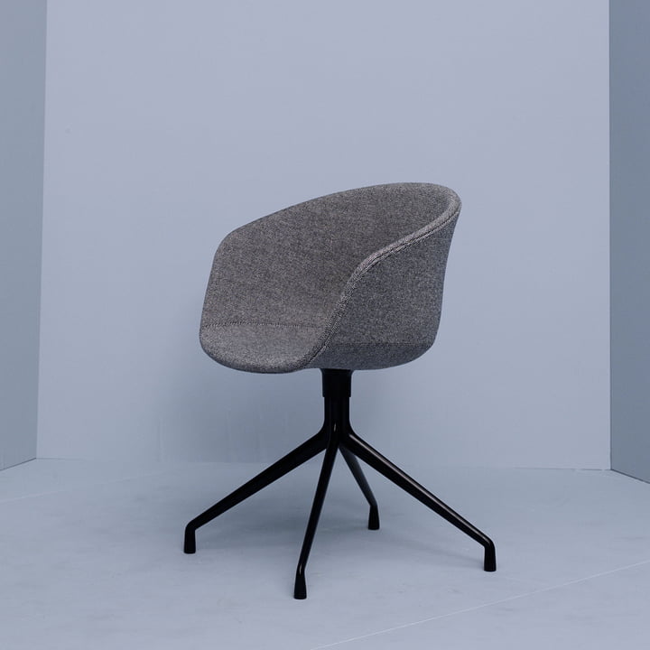 Hay - About A Chair AAC 21, Aluminium schwarz / Hallingdal