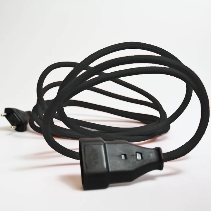 Extension Cord Verlängerungskabel von NUD Collection in Schwarz