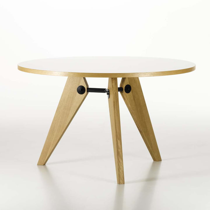 Vitra - Guéridon Esstisch, Eiche natur, 120 cm