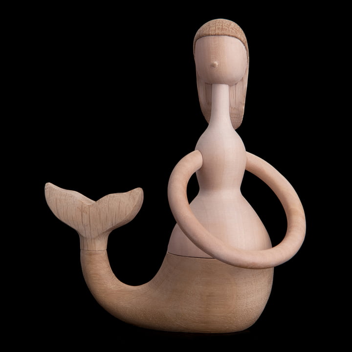 Die Meerjungfrau Holzfigur von Hans Bølling für ArchitectMade