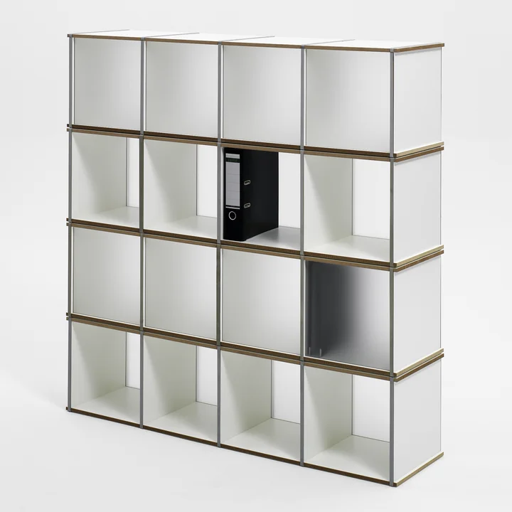 Aktenpack 4x4 von Tojo in Weiss