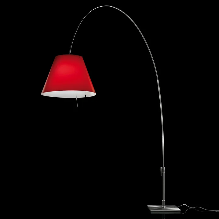 Luceplan - Lady Costanza Stehleuchte, rot