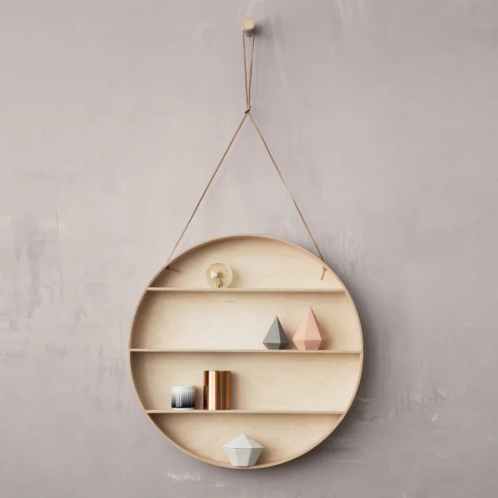 Ferm Living - The Round Dorm, Hängeregal
