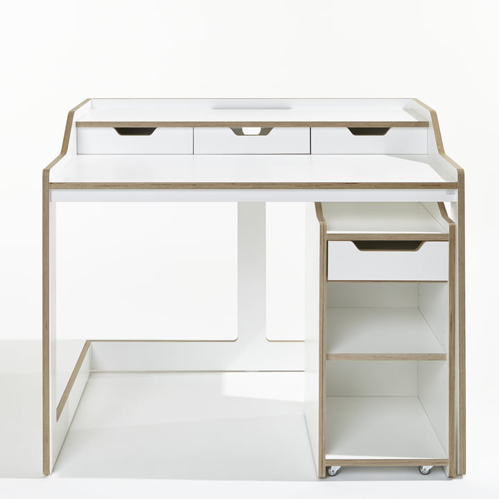 Müller Möbelwerkstätten - Plane Sekretär Container, offen