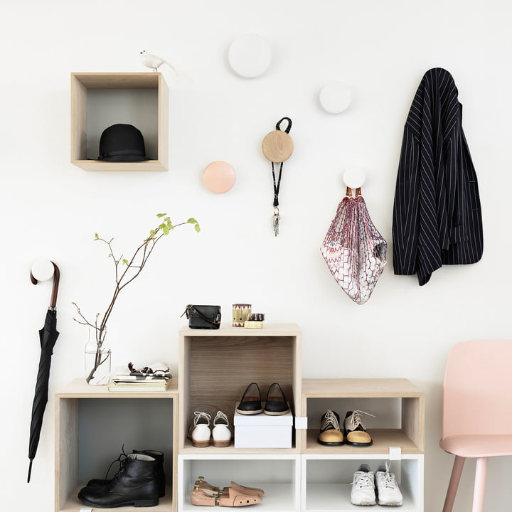 Wandhaken "The Dots" 5er-Set von Muuto