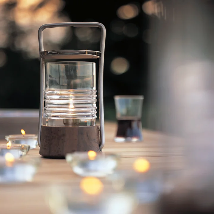 Skagerak - Bollard Öllampe, Teakholz