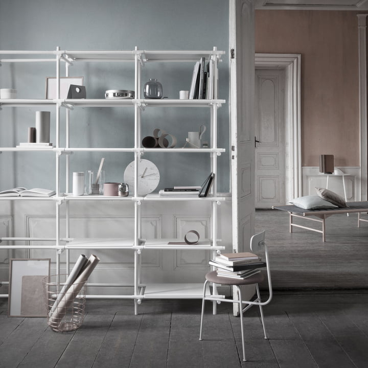 Das Stick System von Menu in weiss / weiss 