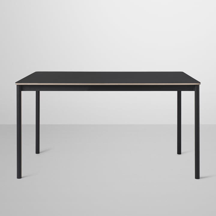 Der Base Table in schwarz von Muuto